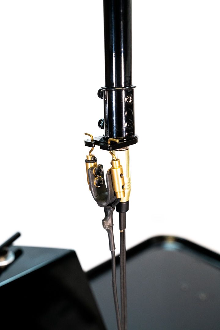 The High-Jack by Joshua Bowers — 5’ Magnetic Crane for Tattoo Workstation