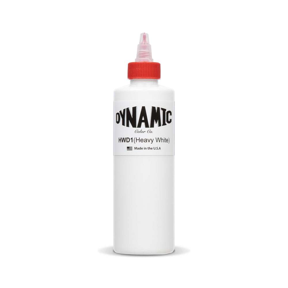 Dynamic Heavy White Tattoo Ink — 8oz Bottle