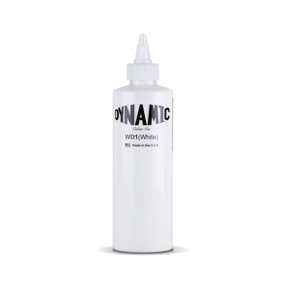 Dynamic White Tattoo Ink — 8oz Bottle