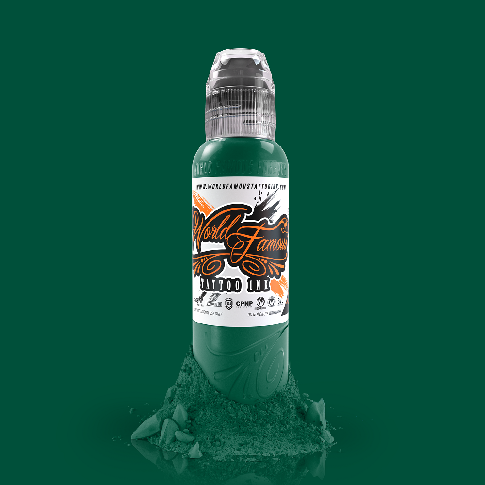 16 Color A.D. Pancho Set — World Famous Tattoo Ink — 1oz