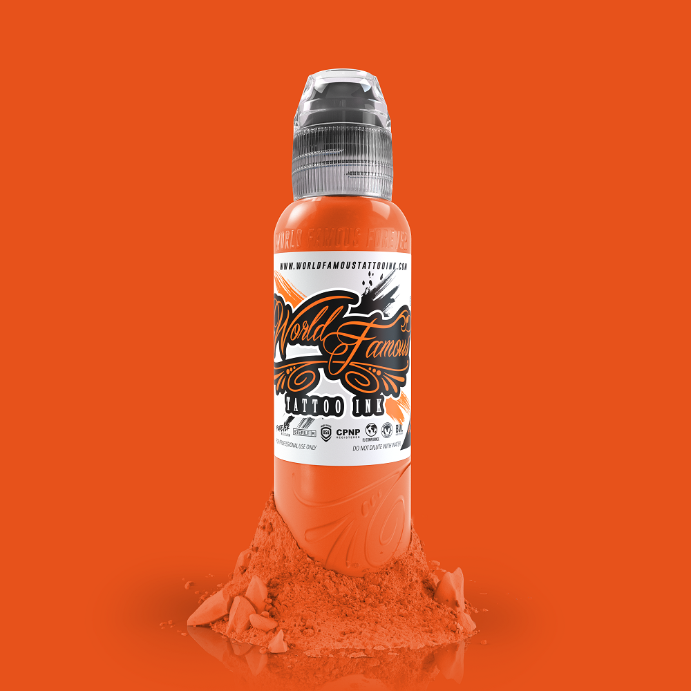6 Color Simple Set — World Famous Tattoo Ink — 1oz