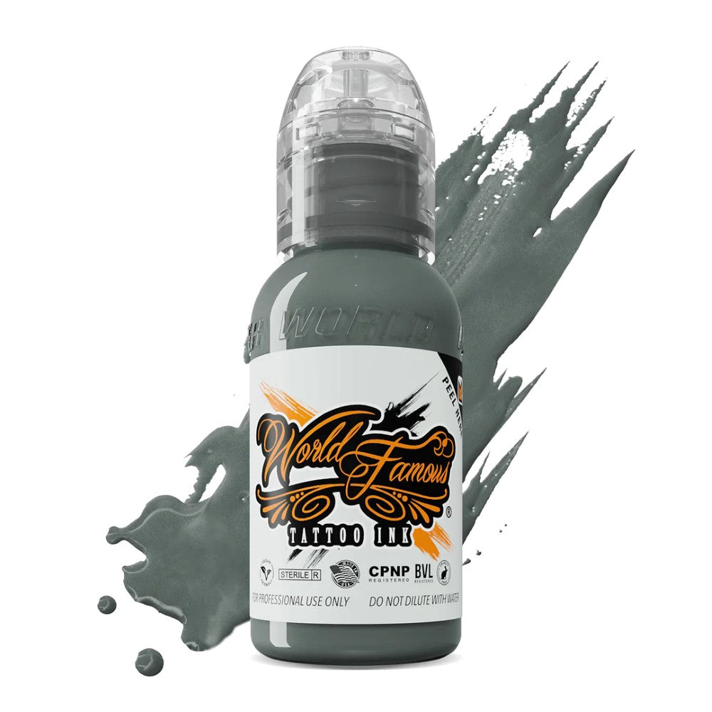 12 Color Jason Ackerman Serial Killer Set — World Famous Tattoo Ink — 1oz