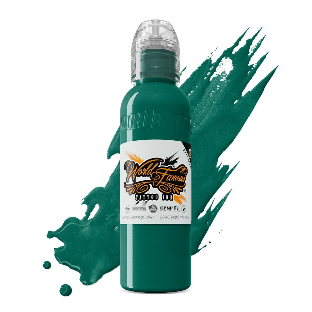 J. Ackerman H.H. Holmes Arsenic Green — World Famous Tattoo Ink — Pick Size