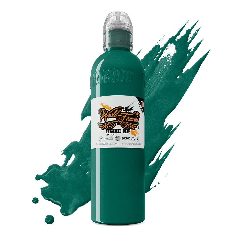 J. Ackerman H.H. Holmes Arsenic Green — World Famous Tattoo Ink — Pick Size