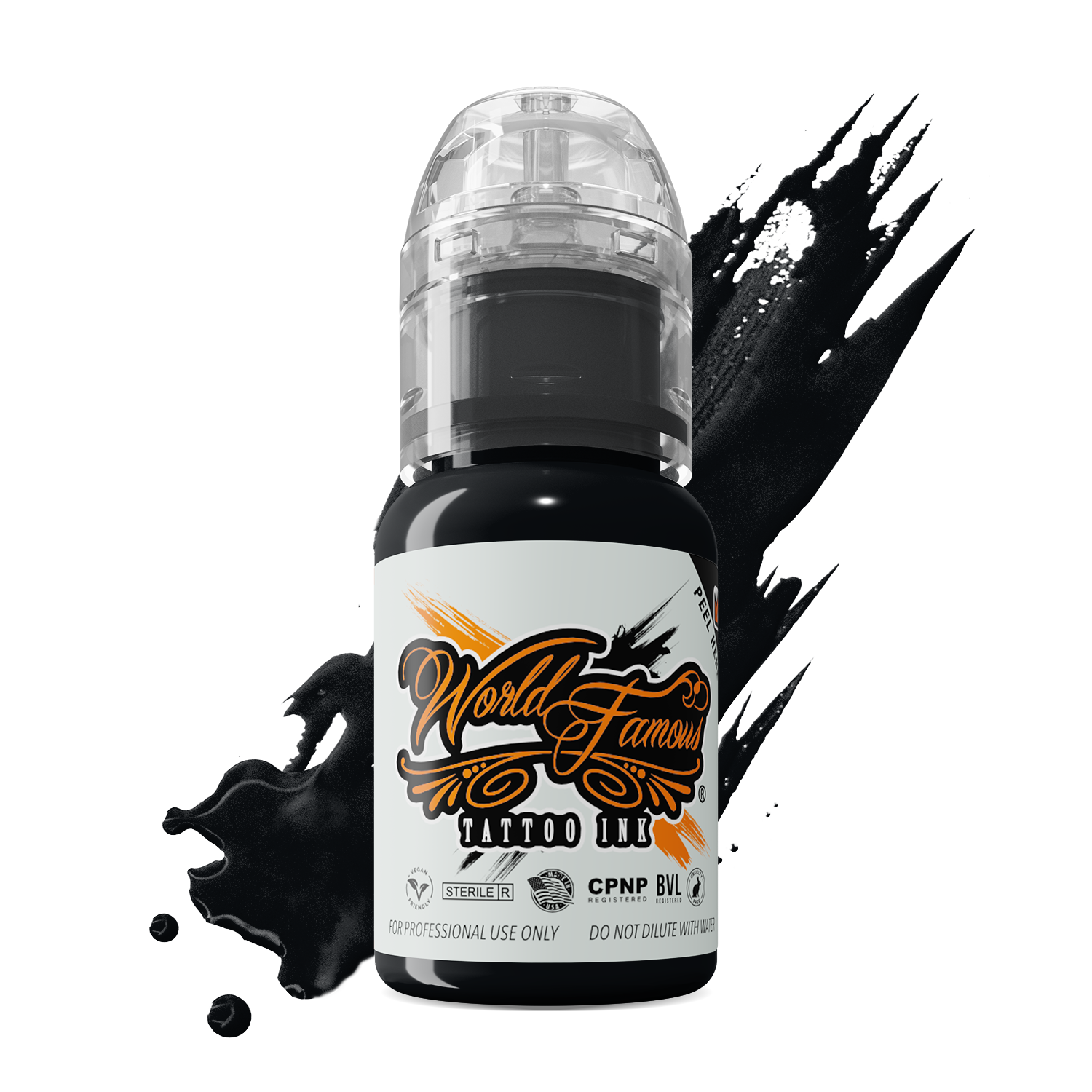 Blackout — World Famous Tattoo Ink — Pick Size