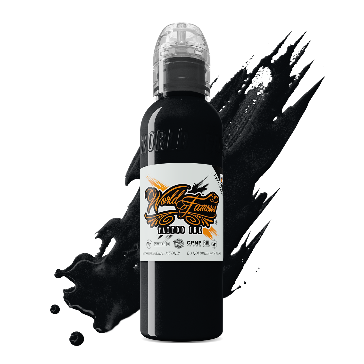 Blackout — World Famous Tattoo Ink — Pick Size