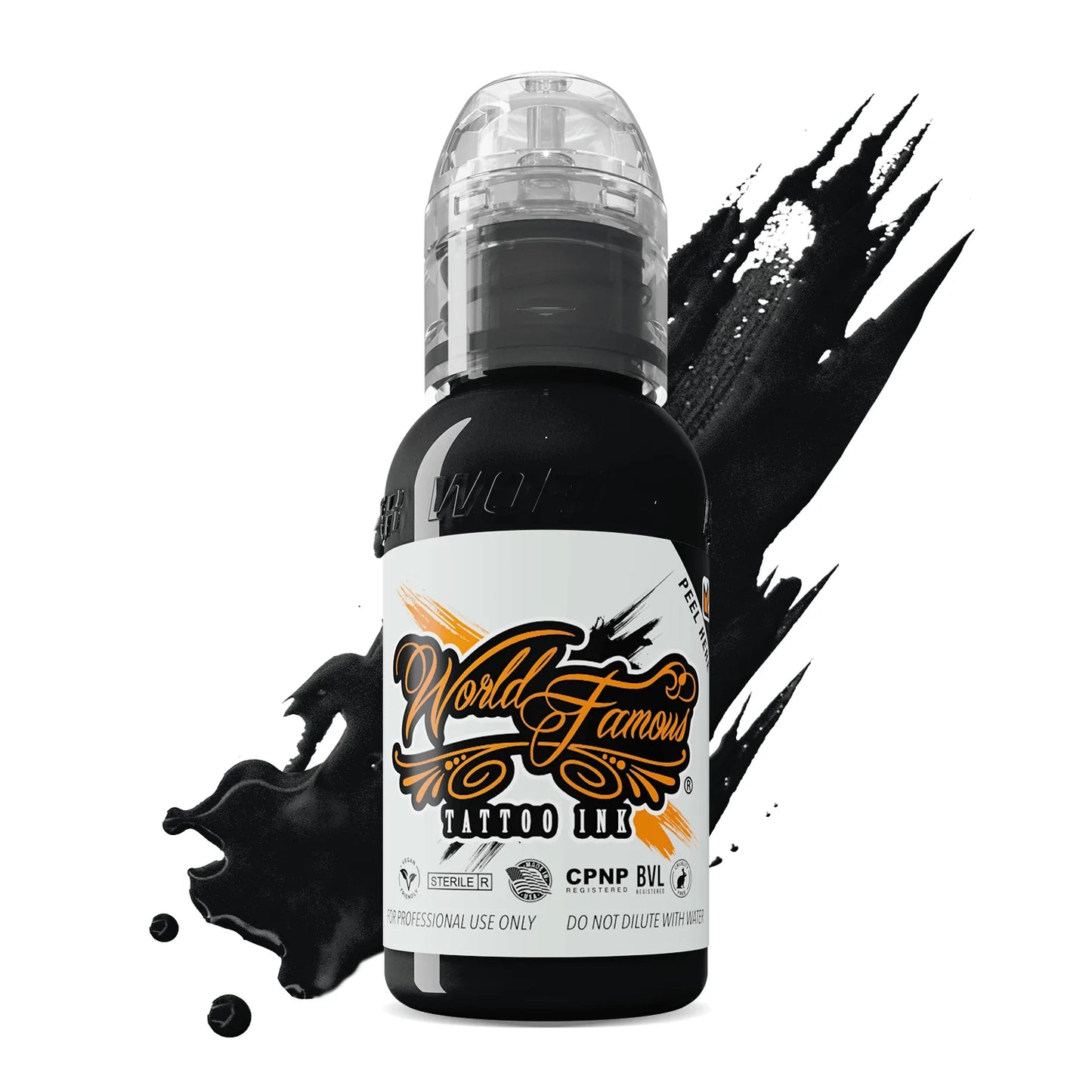 World Famous Dark Greywash — World Famous Tattoo Ink — Pick Size - Painful Pleasures