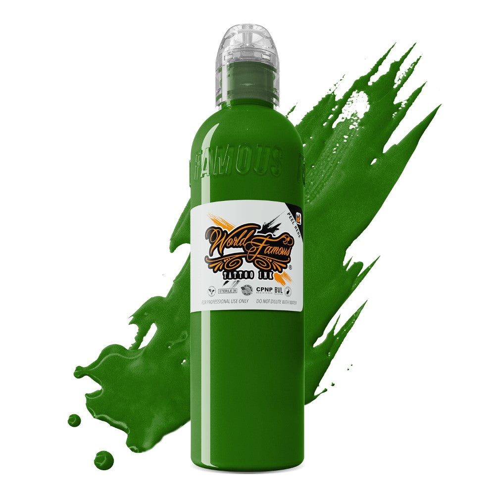 Everglades Green — World Famous Tattoo Ink — Pick Size
