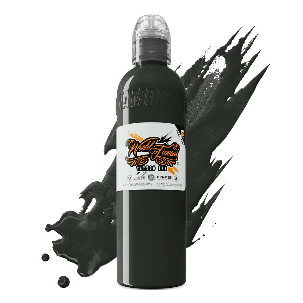 Pony Lawson Olive Drab — World Famous Tattoo Ink — Pick Size