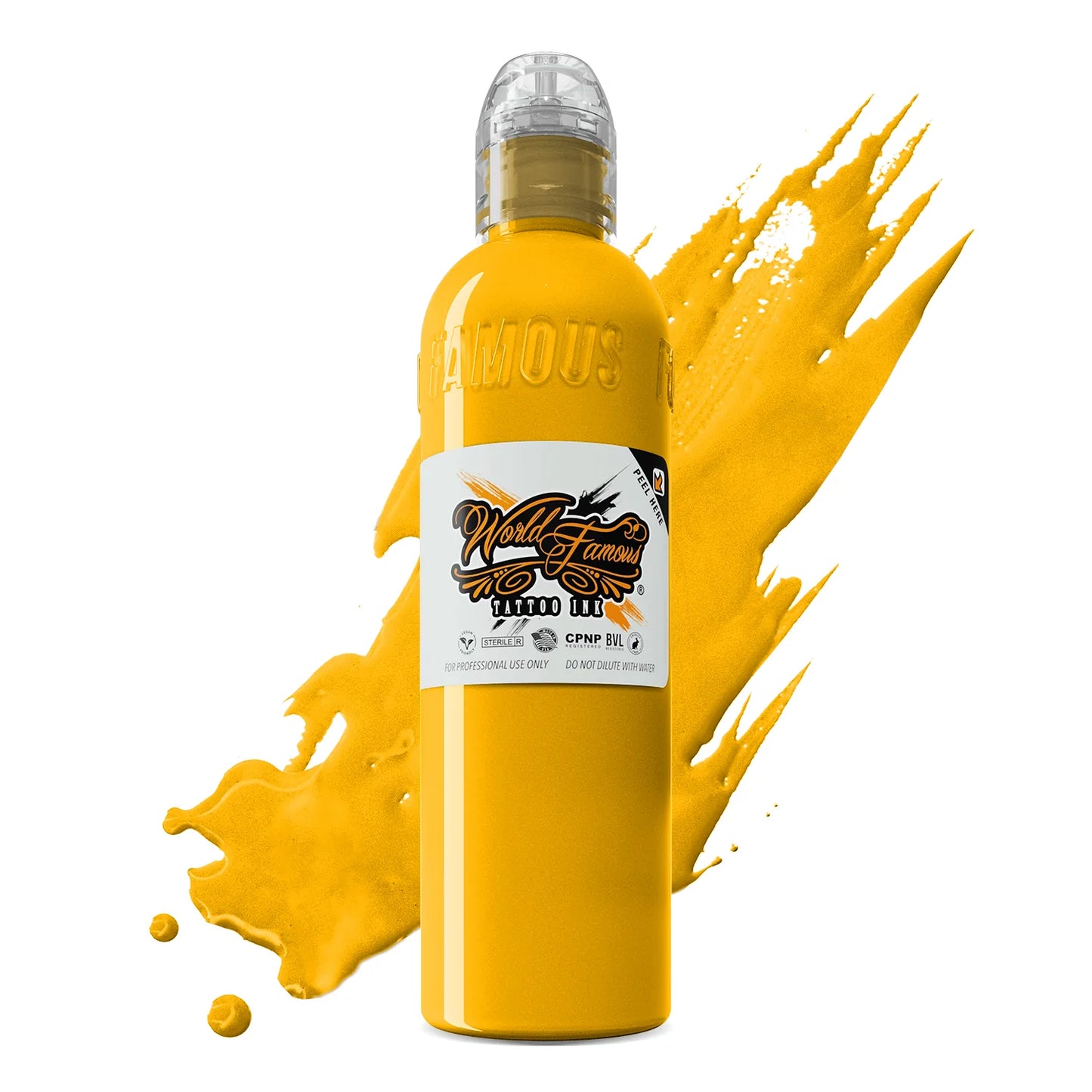 USA Yellow — World Famous Tattoo Ink — Pick Size