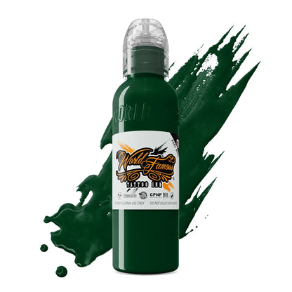 Vegas Green — World Famous Tattoo Ink — Pick Size - Painful Pleasures