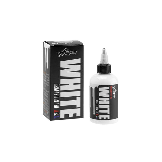Allegory Premium Tattoo Ink — White — Pick Size