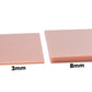 A Pound of Flesh Tattooable Synthetic Canvas — 8mm Pink Tone
