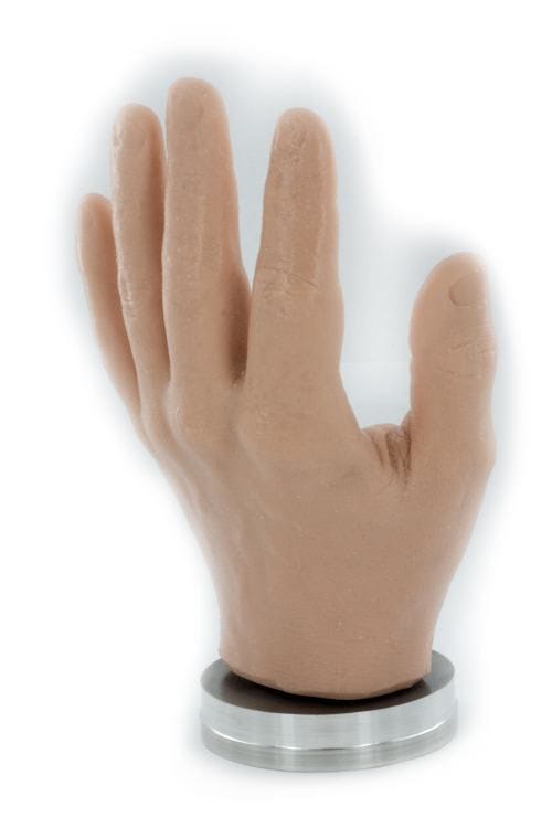 A Pound of Flesh Hand on Short Display Stand