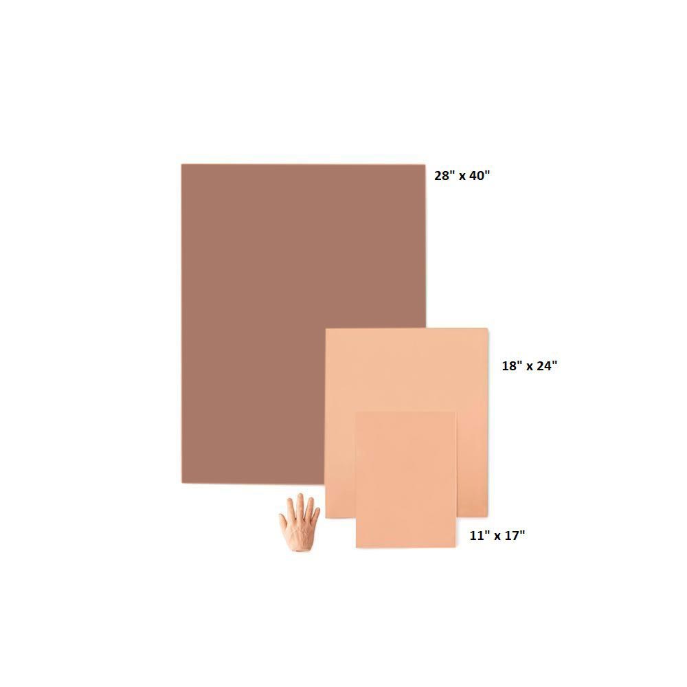 A Pound of Flesh Tattooable Synthetic Canvas — 28” x 40” — 3mm Fitzpatrick Skin Tone 4
