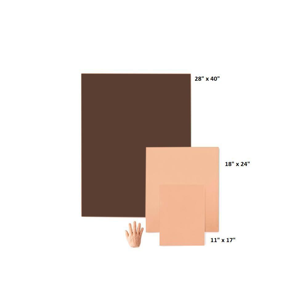 A Pound of Flesh Tattooable Synthetic Canvas — 28” x 40” — 3mm Fitzpatrick Skin Tone 5