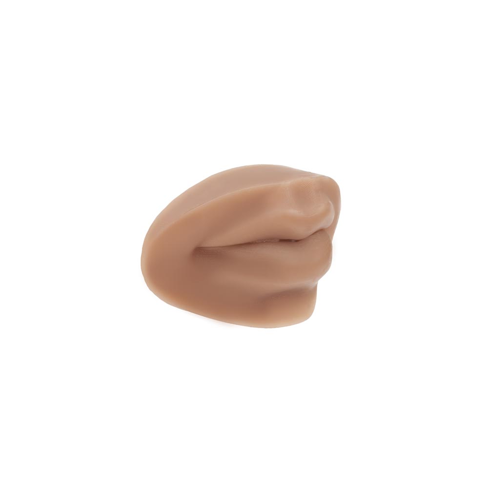 A Pound of Flesh PMU Practice Lips and Piercing Body Bit —  Fitzpatrick Tone 4