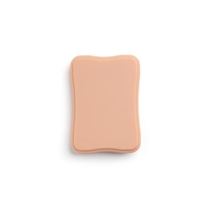 A Pound of Flesh Micro Series Tattooable Synthetic Small Square Plaque — Pick Skin Tone - Painful Pleasures
