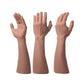 A Pound of Flesh tattooable arm and hand in Fitzpatrick skin tone 3 lying flat