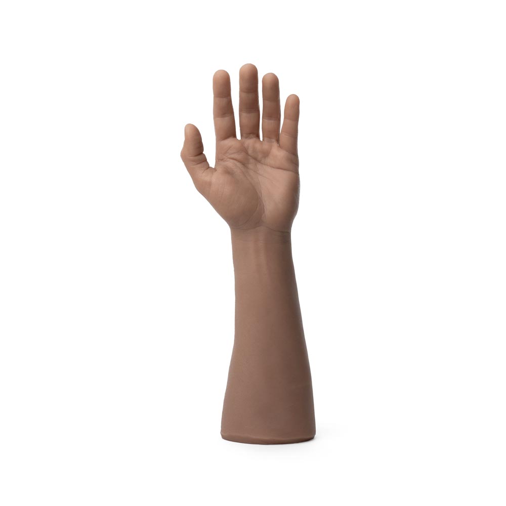 A Pound of Flesh Tattooable Synthetic Arm — Fitzpatrick Tone 4 — Right or Left