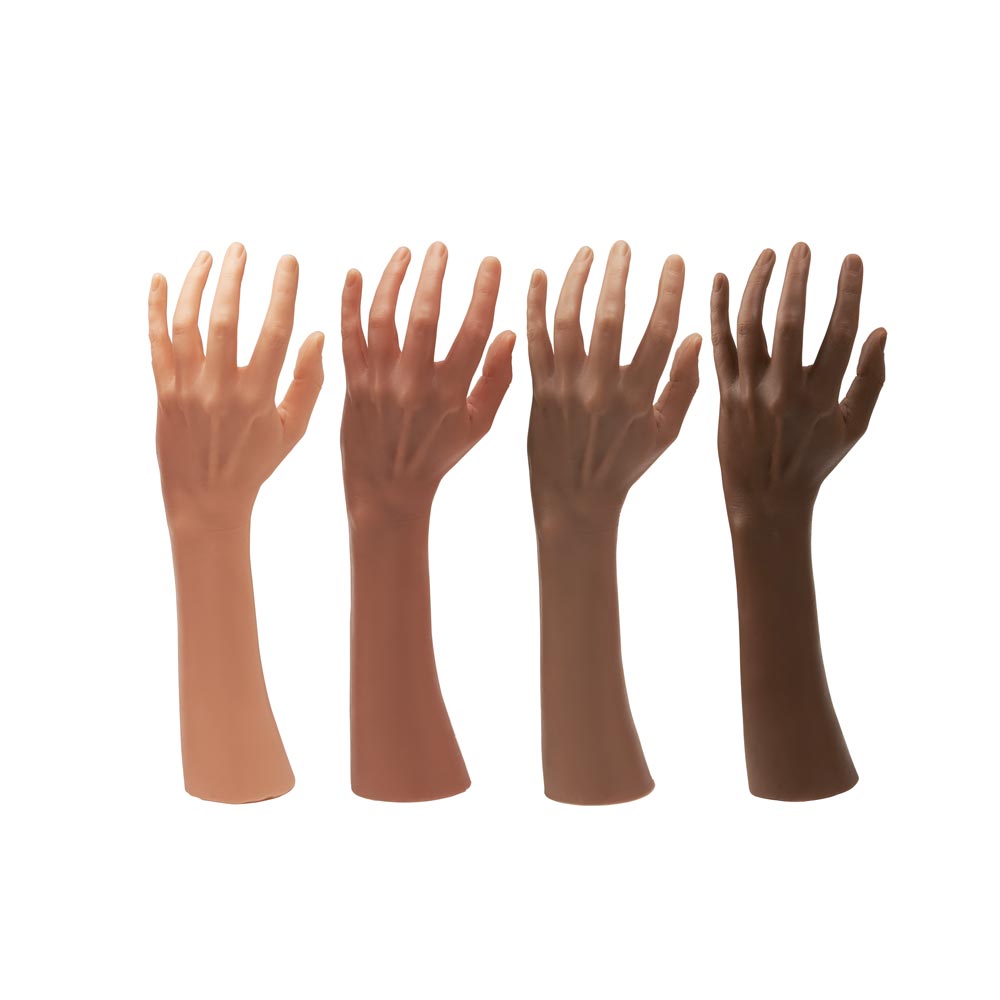 A Pound of Flesh Tattooable Synthetic Female Arm — Fitzpatrick Tone 4 — Right or Left