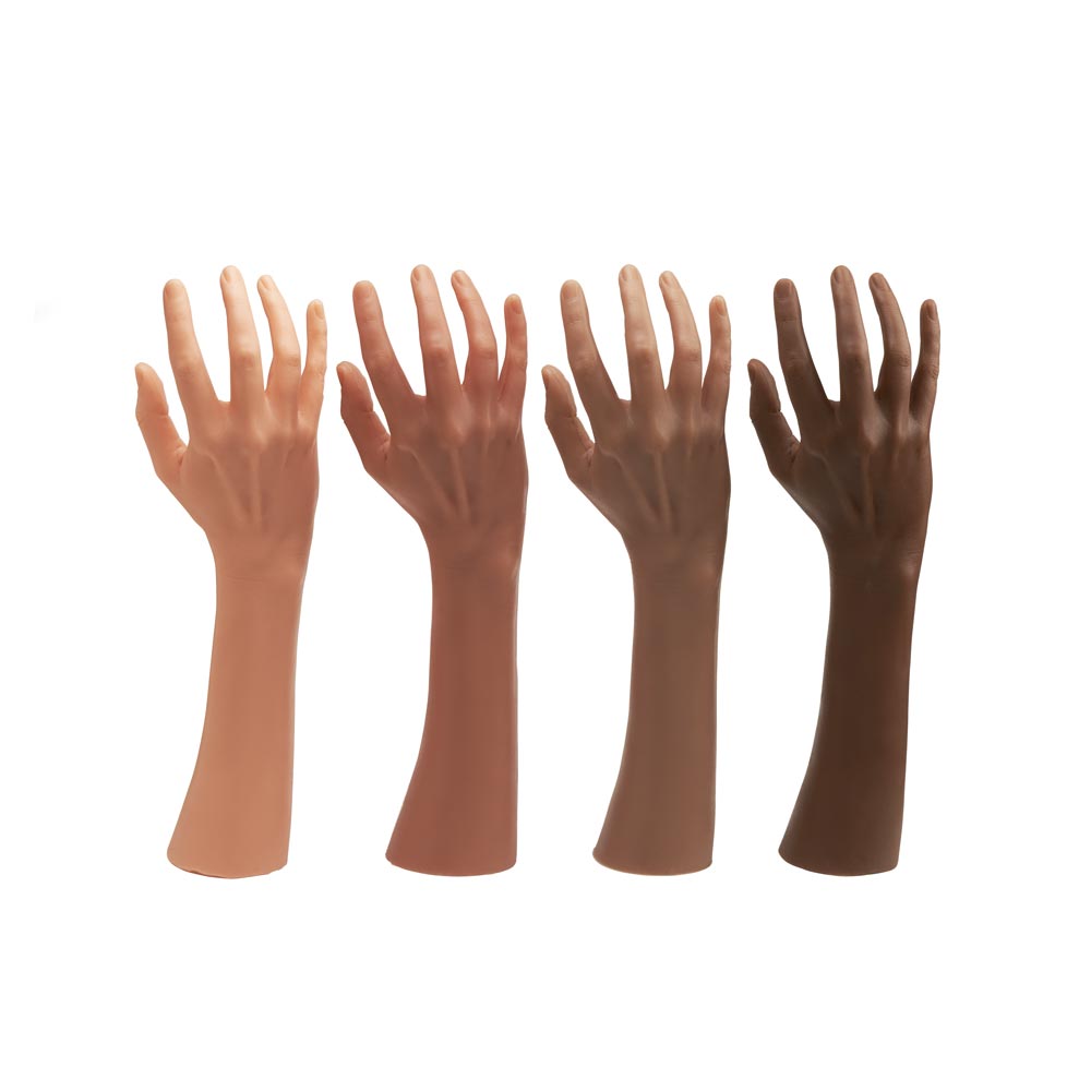 A Pound of Flesh Tattooable Synthetic Female Arm — Fitzpatrick Tone 4 — Right or Left