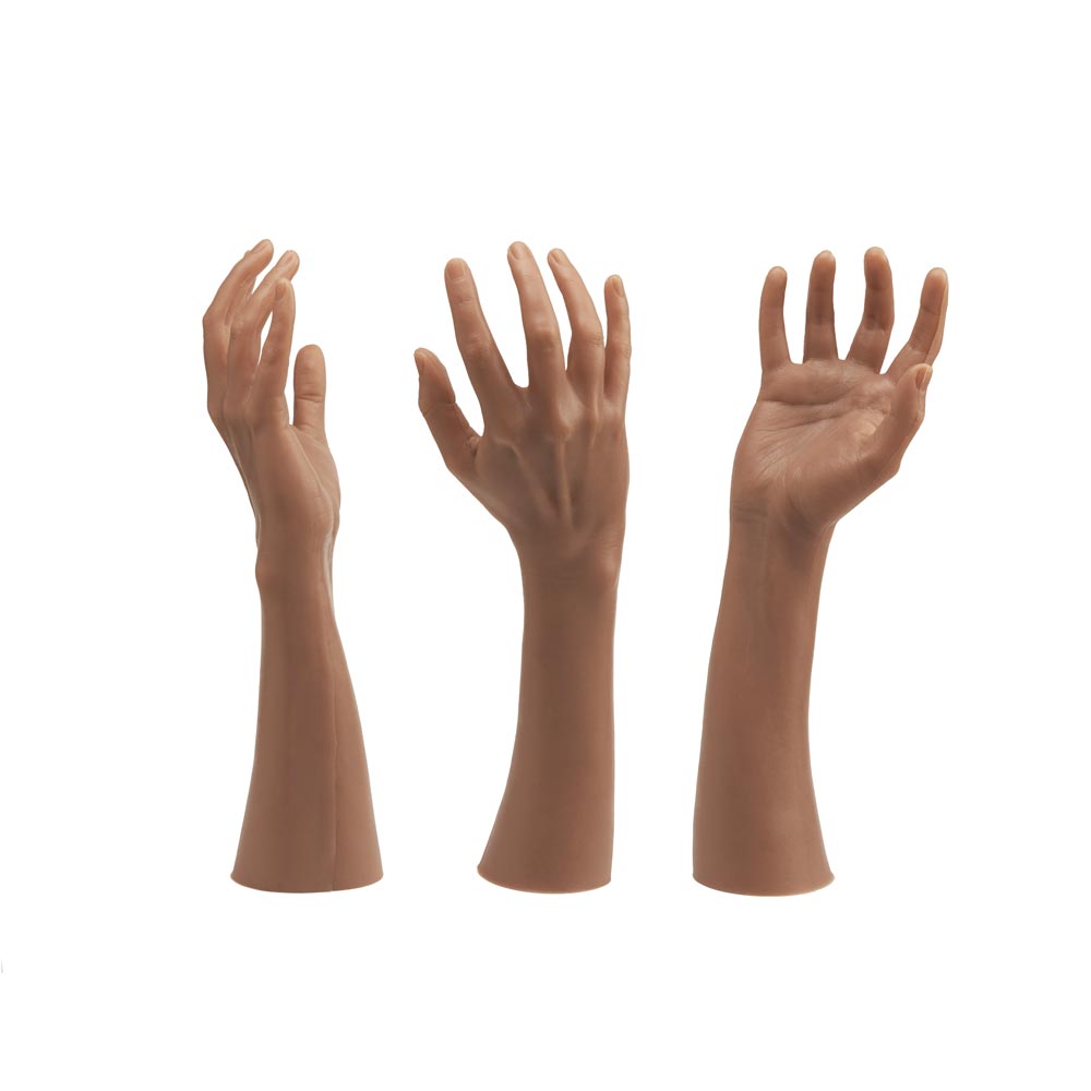 A Pound of Flesh Tattooable Synthetic Female Arm — Fitzpatrick Tone 4 — Right or Left