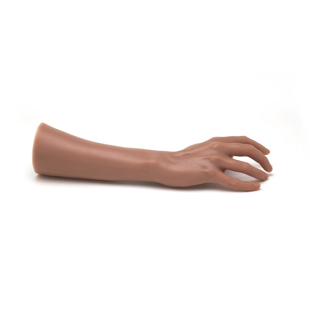 A Pound of Flesh Tattooable Synthetic Female Arm — Fitzpatrick Tone 4 — Right or Left