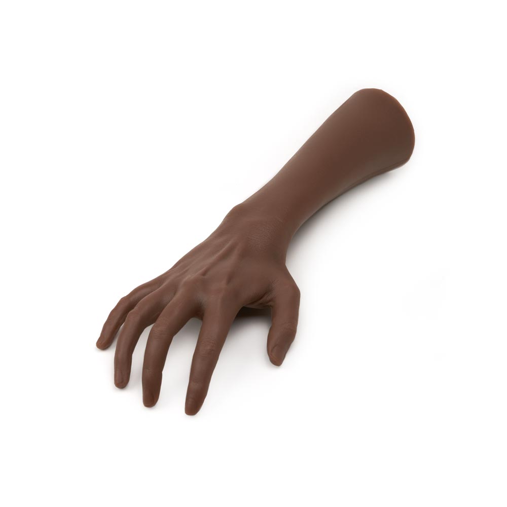 A Pound of Flesh Tattooable Synthetic Female Arm — Fitzpatrick Tone 5 — Right or Left