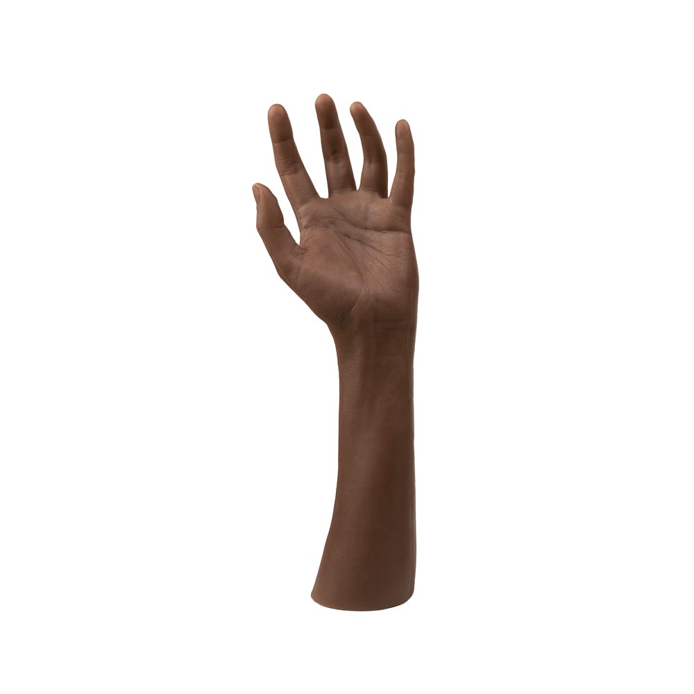 A Pound of Flesh Tattooable Synthetic Female Arm — Fitzpatrick Tone 5 — Right or Left