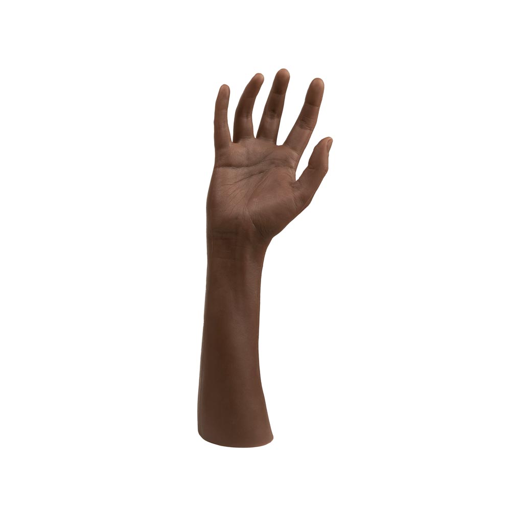 A Pound of Flesh Tattooable Synthetic Female Arm — Fitzpatrick Tone 5 — Right or Left