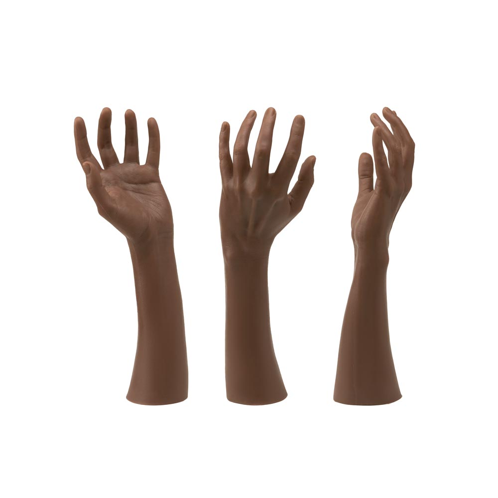 A Pound of Flesh Tattooable Synthetic Female Arm — Fitzpatrick Tone 5 — Right or Left