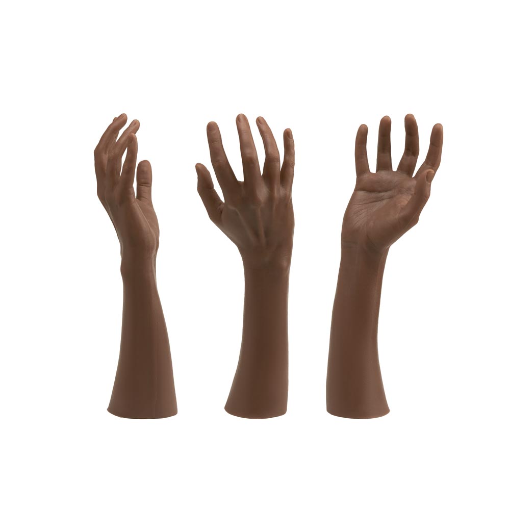 A Pound of Flesh Tattooable Synthetic Female Arm — Fitzpatrick Tone 5 — Right or Left