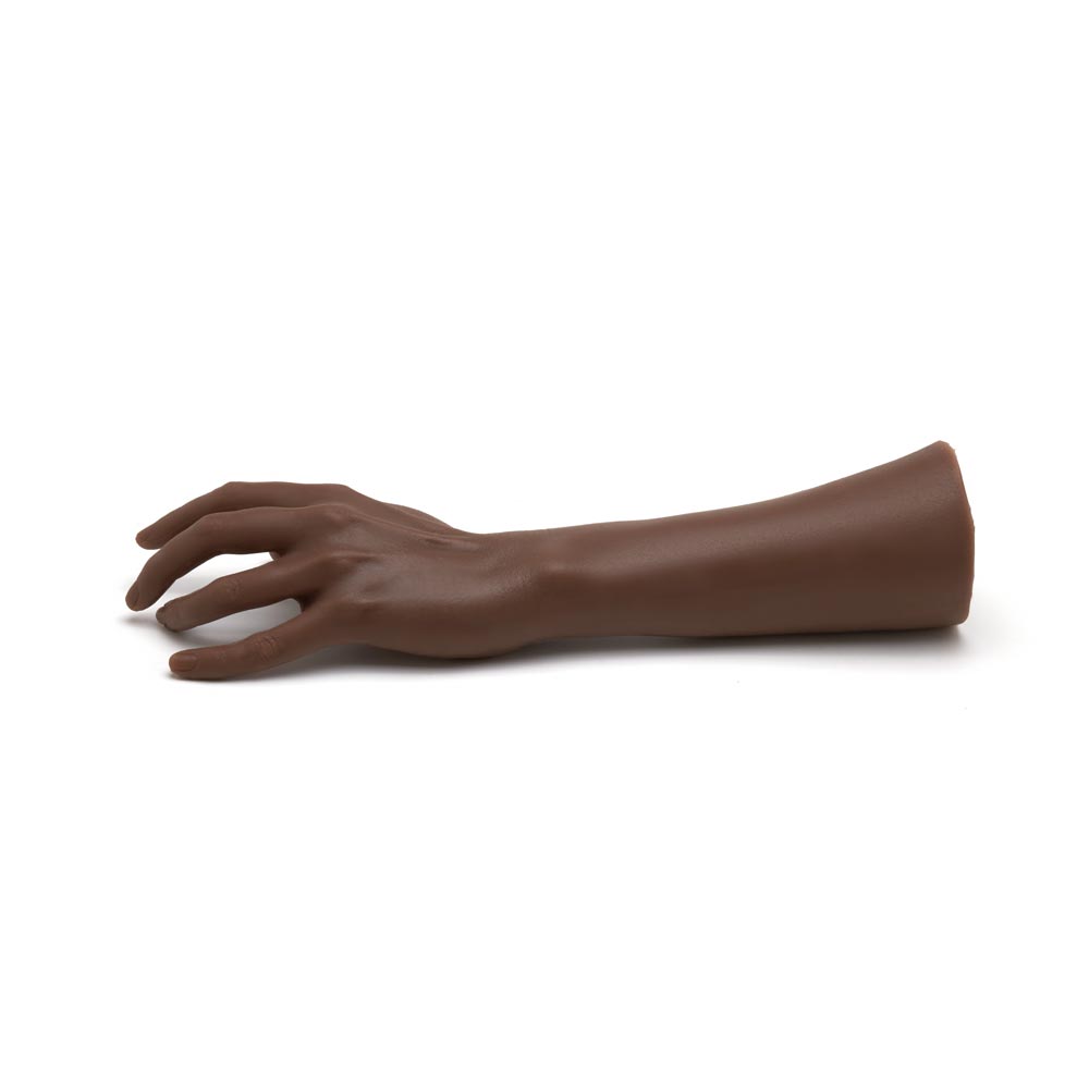 A Pound of Flesh Tattooable Synthetic Female Arm — Fitzpatrick Tone 5 — Right or Left