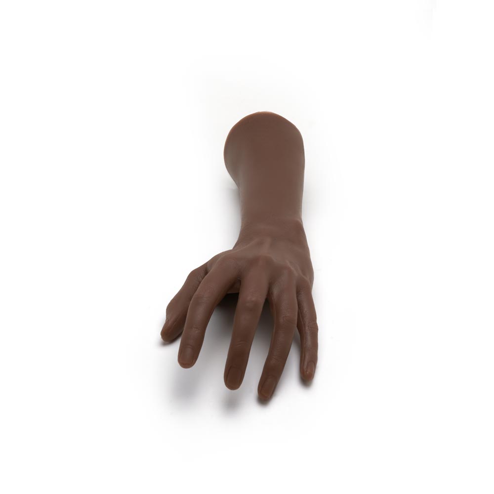 A Pound of Flesh Tattooable Synthetic Female Arm — Fitzpatrick Tone 5 — Right or Left