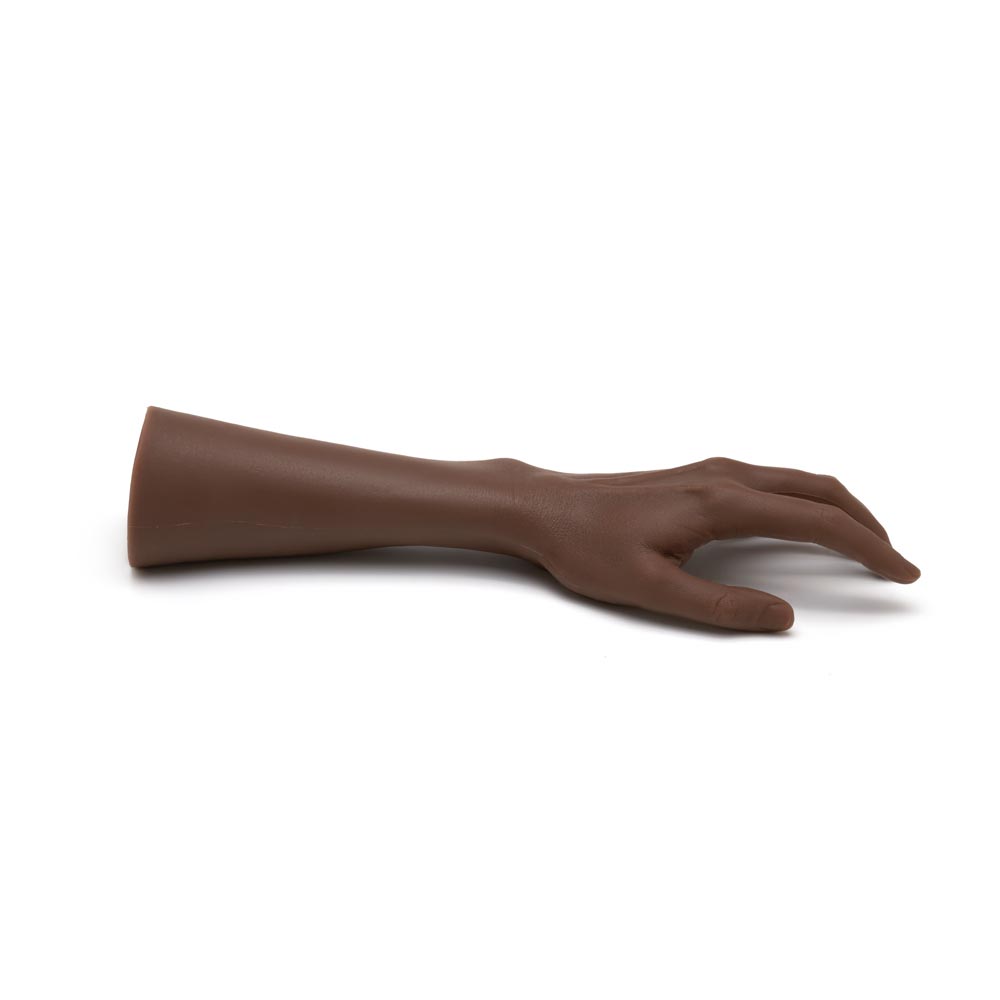 A Pound of Flesh Tattooable Synthetic Female Arm — Fitzpatrick Tone 5 — Right or Left