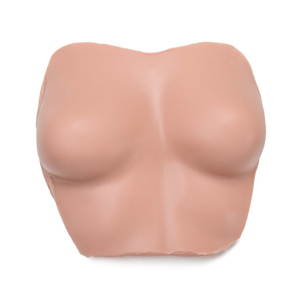 A Pound of Flesh Tattooable Synthetic Breasts with Torso