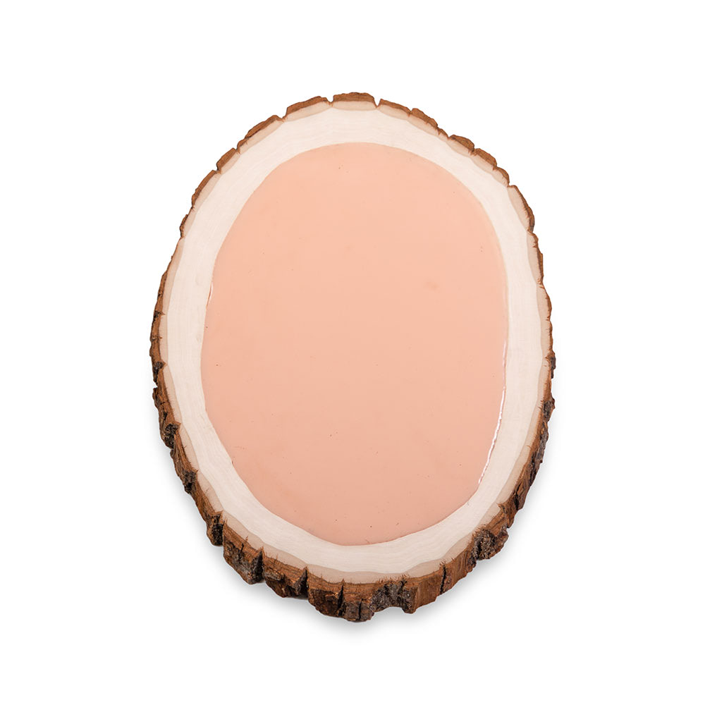 A Pound of Flesh Gallery Series Large Wooden Plank — Side View