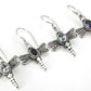 Dragonfly French Hook Bali Sterling Silver Earrings Colors