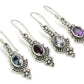 The Crown French Hook Bali Sterling Silver Earrings Colors