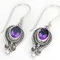 Center Dot Bali Sterling Silver French Hook Wholesale Earrings