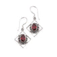 Lotus Peace .925 Silver French Hook Earrings - Price Per 2