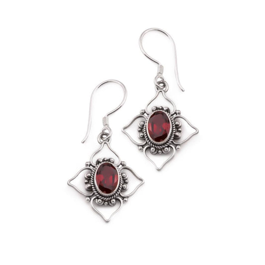 Lotus Peace .925 Silver French Hook Earrings - Price Per 2