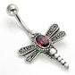 14g 7/16" DragonFly Bali Indonesia Fine Navel Ring