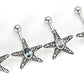 Sea Star Indonesian Belly Button Ring Colors