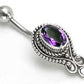 14g 7/16" Center Dot Indonesian Wholesale Belly Rings
