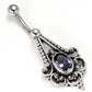 14g 7/16"  Integrity Trust Indonesian Pierced Belly Button Jewelry