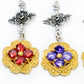 Flower n Flower Gold N Silver Bali Belly Wholesale Body Jewelry 14g 7/16