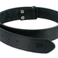 Genuine Leather Buckle Belt - Black