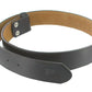 Genuine Leather Buckle Belt - Brown